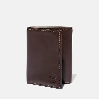 Men's Durham Leather Trifold Wallet