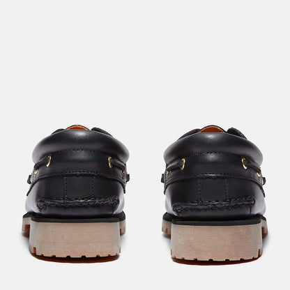 Men's TIMB Authentic 3-Eye Lug Handsewn Boat Shoe