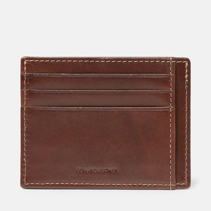 Men's Waxy Pull-Up Card Case