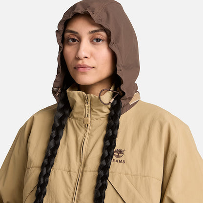Men's TIMB x BEAMS Nylon Zip Up Convertible Jacket