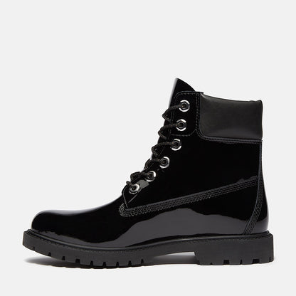 Women's Patent Leather Premium 6-Inch Waterproof Boot
