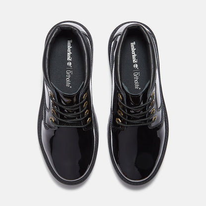 Women's Patent Leather Stone Street Platform Chukka