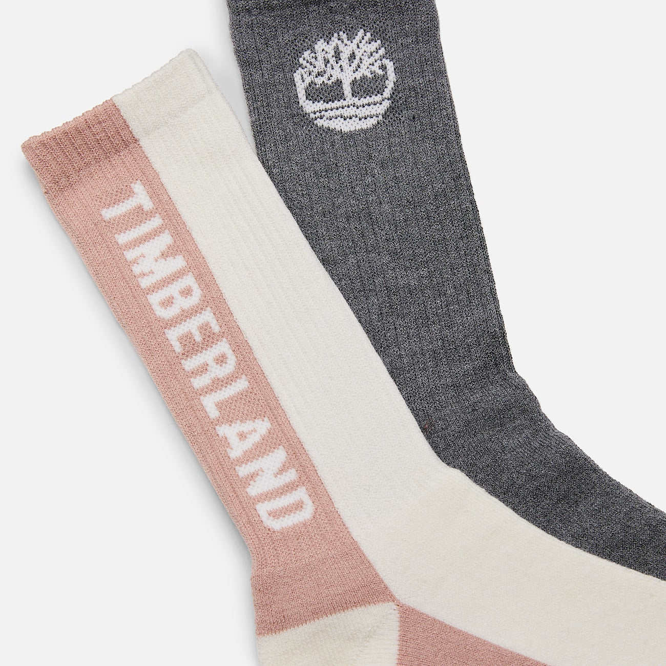 Women's TIMB 2-Pack Color-Block Crew Sock